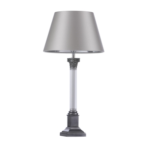 Imperial Small Table Lamp  Pewter