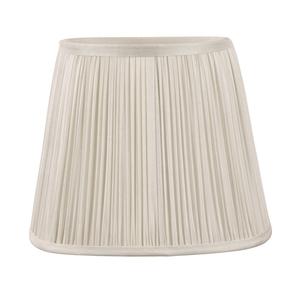 Bodkin Ivory pleated candle clip shade