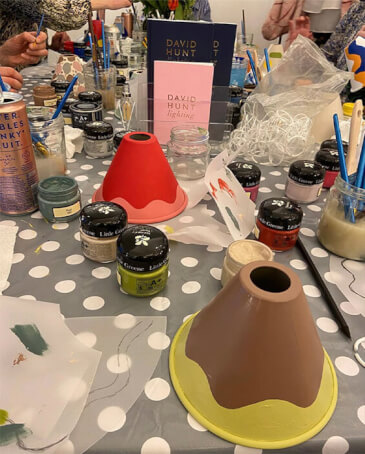 David Hunt Lighting Shade Painting Workshop
