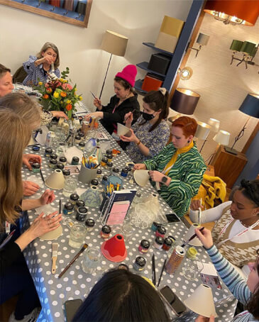 David Hunt Lighting Shade Painting Workshop