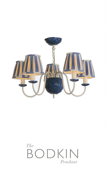 David Hunt Lighting Bodkin Pendant Blue