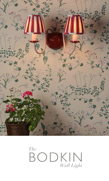 David Hunt Lighting Bodkin wall light red