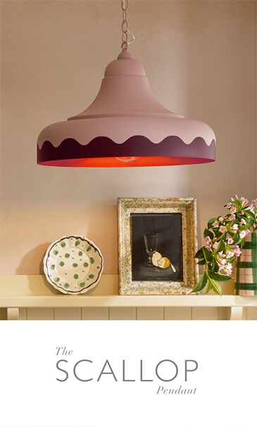 Bespoke Scallop Pendant by David Hunt Lighting
