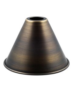 Verona Metal Candle Clip Shade Antique Brass