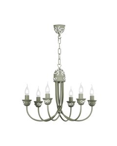 Amelie 6 Light Armed Pendant Bespoke Fitting Only