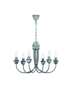 Amelie 6 Light Armed Pendant Bespoke Fitting Only