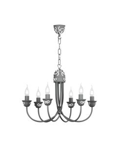 Amelie 6 Light Armed Pendant Bespoke Fitting Only