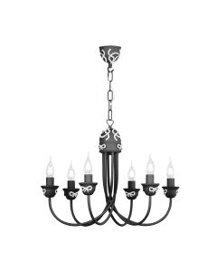 Amelie 6 Light Armed Pendant Bespoke Fitting Only