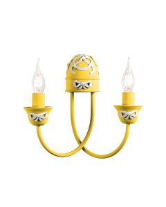 Amelie 2 Light Wall Light Lemondrop Bracket Only