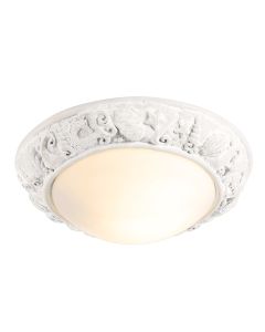 Aquatic Bathroom Ceiling Light Arctic White IP44