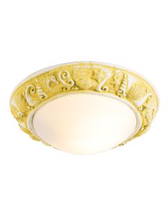 Aquatic Bathroom Ceiling Light Lemondrop IP44