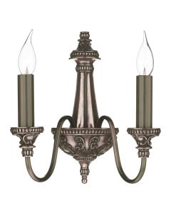 Bailey 2 Light Wall Light Polished Bronze Bracket Only