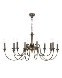 Bailey 12 Light Armed Pendant Polished Bronze Fitting Only