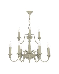 Bailey 9 Light Armed Pendant Pebble Fitting Only