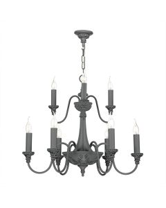Bailey 9 Light Armed Pendant Bespoke Fitting Only