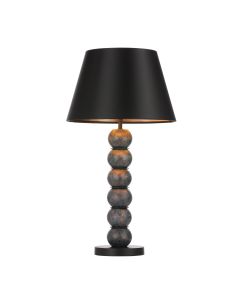 Bobble Table Lamp Verdigris and Black Base Only