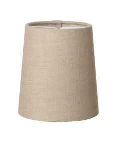 Byron Natural Linen Candle Shade 11cm