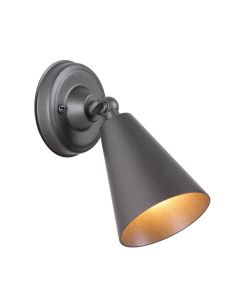 Charing Wall Light Aged Silver