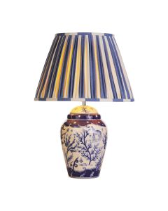 Devana Table Lamp Blue Ceramic Base Only