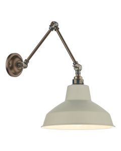 Dexter Wall Light Antique Brass