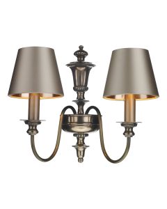Dickens 2 Light Wall Light Bronze Bracket Only
