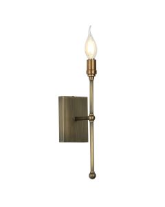 Durrell Wall Light Antique Brass Bracket Only