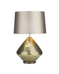 Evora Table Lamp Gold Mirror Base Only