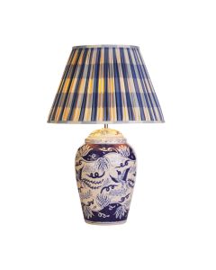 Fawkes Table Lamp Blue Ceramic Base Only