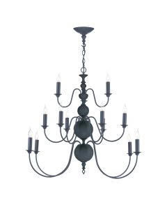 Flemish 15 Light Armed Pendant Bespoke Fitting Only