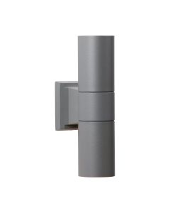 Falmouth 2 Light Outdoor Wall Light Matt Grey IP54