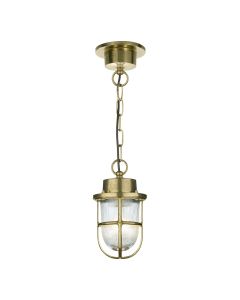 Harbour Outdoor Pendant Natural Brass IP43