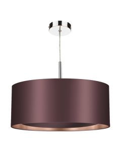 Hockney 3 Light Pendant With Bespoke Shade 40cm