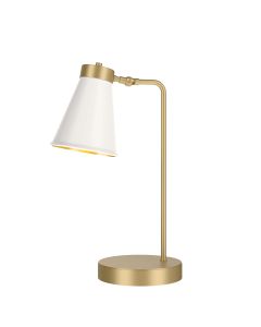 Hyde Table Lamp Butter Brass and Bespoke