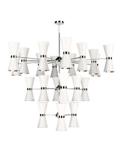 Hyde 42 Light Pendant Polished Chrome and Bespoke