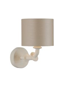 Icarus Wall Light Chalk White With Shade