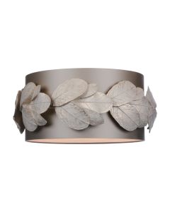 Laurel 4 Light Flush Cream/Gold With Bespoke Shade