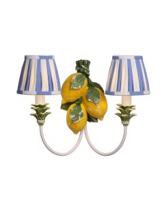 Limone 2 Light Wall Light Yellow and Coconut Bracket Only