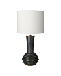 Liquid Table Lamp Black Ceramic Base Only