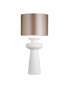 Lustre Table Lamp White Base Only