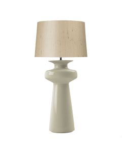 Lustre Table Lamp Pebble Ceramic Base Only