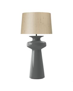 Lustre Table Lamp Lead Grey Ceramic Base Only
