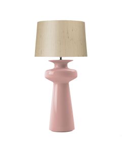 Lustre Table Lamp Blush Pink Ceramic Base Only
