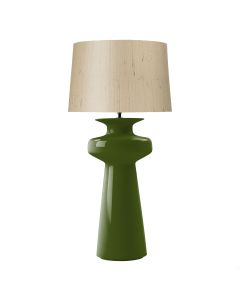 Lustre Table Lamp Juniper Green Ceramic Base Only
