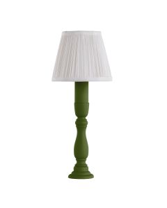 Newel Table Lamp Juniper Green With Shade