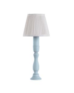 Newel Table Lamp Amalfi Blue With Shade