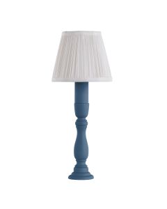 Newel Table Lamp Persian Blue With Shade