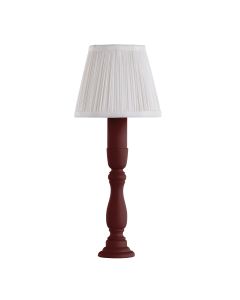 Newel Table Lamp Aubergine With Shade
