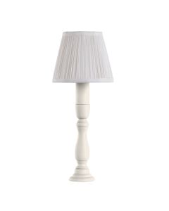 Newel Table Lamp Coconut With Shade