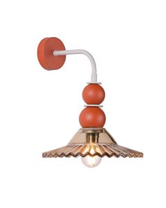 Nueva Wall Light Tobacco Glass and Marmalade