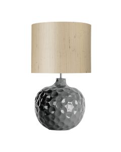 Odyssey Table Lamp Lead Grey Ceramic Base Only